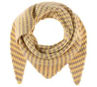 Sciarpa Triangolare Twotone Knit by Seeberger giallo pastello One Size