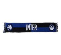 Sciarpa Ufficiale Inter. Modello 2021. Prodotto su licenza ufficiale F.C. Internazionale. Colore Nero Azzurro. 100% Acrilico. Modello Jacquarde Bicolore.