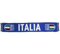 SCIARPA UFFICIALE ITALIA FIGC Nazionale scudetto tricolore scritta azzurra
