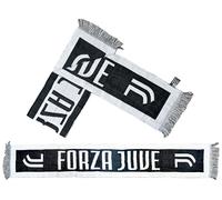 SCIARPA UFFICIALE JUVENTUS logo Scritta modello jaquard mediopesante 2023 2024