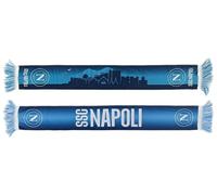SCIARPA UFFICIALE NAPOLI SSC NAPOLI RETRO CITTA' ORIGINALE POLIESTERE LOGO N