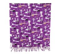 Sciarpa unisex gatti stola frange foulard scialle scaldacollo TOOCOOL EM-3579