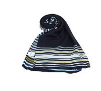 Sciarpa uomo 100% acrilico linea rigata senza frange tifoso Ss Lazio 17015.a