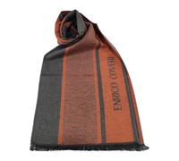 Sciarpa Uomo Ragazzo Enrico Coveri Stola Pashmina Coprispalle Sfrangiata 180x30