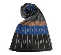 Sciarpa Uomo Ragazzo Enrico Coveri Stola Pashmina Coprispalle Sfrangiata 180x30