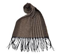 Sciarpa Uomo Ragazzo Lumberjack Coprispalle Pashmina Calda Con Frange 170x34