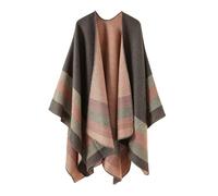 Sciarpe Da Donna Invernale, Mantella Elegante Donna Cerimonia Mantelle Caldi Invernali Scialle Double-Sided Coperta Addensata Sciarpa Morbida Avvolge In Cashmere Pashmina Para Otoño E Invierno