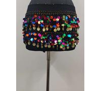 Sciarpe da donna per danza del ventre variante multi moneta accessori per dan...