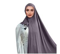 Sciarpe Donna Invernali Eleganti, Sciarpa Musulmana Sciarpa Lunga Tinta Unita Sciarpa Avvolgente Sciarpa di Cotone per la Moda Femminile