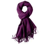 Sciarpe Donna, Sciarda Donna Elegante in Tinta Unita con Frange Scialle Morbido e Caldo per Stilare