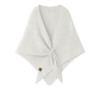 Sciarpe e Stole da Donna, Scialle in Pashmina Lavorato a Maglia con Design Triangolare per Stole e Cardigan Autunno Inverno