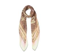 LIU JO Foulard con stampa animalier 120 x 120 cm Non definito 10618 PALE YELLOW