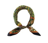 Sciarpe in 100% seta di gelso da donna, sciarpa leggera per capelli in raso, piccola sciarpa per capelli di seta per dormire, 53,3 x 53,3 cm, Small