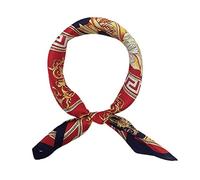 Sciarpe in 100% seta di gelso da donna, sciarpa leggera per capelli in raso, piccola sciarpa per capelli di seta per dormire, 53,3 x 53,3 cm, Small