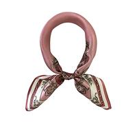 Sciarpe in 100% seta di gelso da donna, sciarpa leggera per capelli in raso, piccola sciarpa per capelli di seta per dormire, 53,3 x 53,3 cm, Small