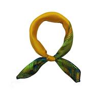 Sciarpe in 100% seta di gelso da donna, sciarpa leggera per capelli in raso, piccola sciarpa per capelli di seta per dormire, 53,3 x 53,3 cm, Small
