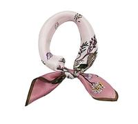 Sciarpe in 100% seta di gelso da donna, sciarpa leggera per capelli in raso, piccola sciarpa per capelli di seta per dormire, 53,3 x 53,3 cm, Small