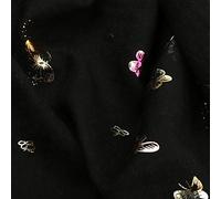 Sciarpe Uomo Invernali -Stampare Shawl Long Pashmina Rubato Avvolgi Lady (Black One Size)