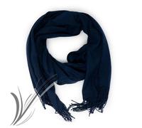 Sciarpone uomo blu invernale sciarpa donna frange inverno calda morbida leggera