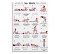 Sciatica Stretch Poster 16 Steps
