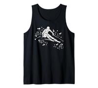 Sciatore Alpino Sport Invernali Sci Nordico Canotta