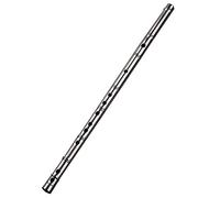 SciAza flauto irlandese flauto dolceFlauto traverso in metallo addensato in titanio puro liscio/satinato, strumento per studenti, adulti e principianti(Color:2,Size:C)