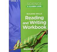 Science, a Closer Look, Grade 4, Reading and Writing in Science Work (Tascabile)