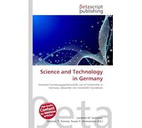 Science and Technology in Germany: Deutsche Forschungsgemeinschaft, List of Universities in Germany, Alexander von Humboldt Foundation