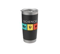 Science Bruh Divertente tavola periodica degli elementi Scienza Bicchiere termico in acciaio inox doppia parete