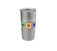 Science Bruh Divertente tavola periodica degli elementi Scienza Bicchiere termico in acciaio inox doppia parete
