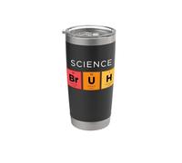 Science Bruh Divertente tavola periodica degli elementi Scienza Bicchiere termico in acciaio inox doppia parete