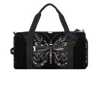 Science Butterfly - Borsa da palestra per uomo e donna, impermeabile, grande borsone per allenamento da viaggio