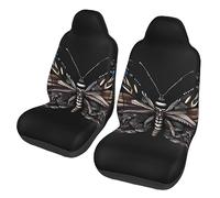 Science Butterfly Dua Sarung JOK Mobil,& Sarung JOK Mobil Depan, Cocok Per Sebagian Besar Mobil, SUV, Truk, Van, Dll.