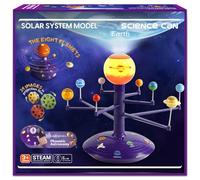 Science Can Sistema Solare per bambini, 8 giocattoli spaziali dei pianeti, STEM Giocattoli per 3 4 5+ anni Ragazzi Ragazze
