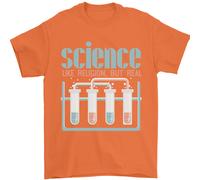 Science Come Religione Atei Atheismo Evoluzione Maglietta Uomo 100% Cotone