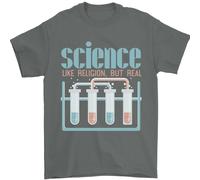 Science Come Religione Atei Atheismo Evoluzione Maglietta Uomo 100% Cotone