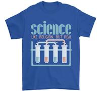 Science Come Religione Atei Atheismo Evoluzione Maglietta Uomo 100% Cotone