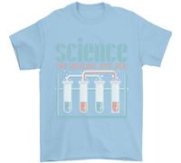 Science Come Religione Atei Atheismo Evoluzione Maglietta Uomo 100% Cotone