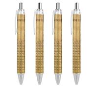 Science ElementsPens, penna a sfera con inchiostro nero, per uomini e donne, penna a sfera retrattile da ufficio