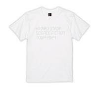 【宇多田ヒカル『SCIENCE FICTION』ツアーグッズ】エンボスTシャツ(ホワイト/M)