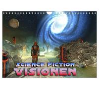 Science Fiction Visionen (Wandkalender 2027 DIN A4 quer), CALVENDO Monatskalende