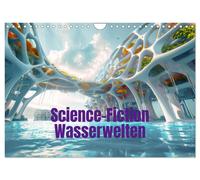 Science-Fiction Wasserwelten (Wandkalender 2027 DIN A4 quer), CALVENDO Monatskal