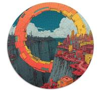 Science Fiction World 1000 Pezzi Di Puzzle Rotondo Classico Regali Educativo Per Adulti E Bambini 1000pcs (67.5x67.5cm)