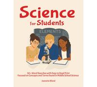 Science for Students: Word Searches with Easy to Read Print Focused on Concepts, Terms and More for Science Students | 8 x 10 Inches, 110 pages | 50+ puzzles…Gift for Vacations, Holidays and Free Time