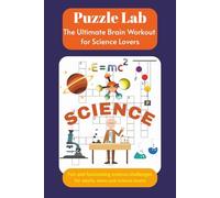 Science Genius Crossword Mania: Test your knowledge of space, biology, chemistry, physics and more | Crossword puzzles with easy to read and large print | 6x9 ... holidays, relax, anxiety and leisure