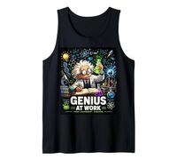 Science Genius @ Lavoro Divertente Scienziato Lab Graphic Canotta