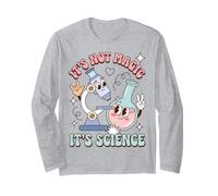 Science Humor It's Not Magic It's Science Saying Maglia a Manica