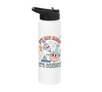 Science Humor It's Not Magic It's Science Saying Stainless Steel Insulated Water Bottle