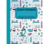 Science-Inspired Composition Notebook for Girls - Perfect for High School & College Students