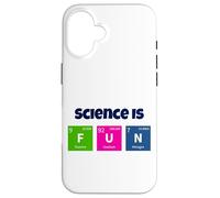 Science Is Fun School Novelty Graphic Tees & Cool Designs Custodia per iPhone 16